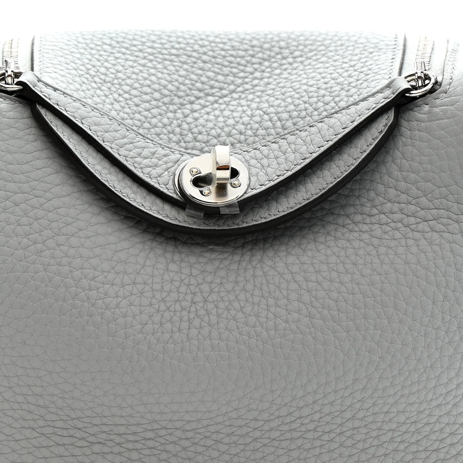 Taurillon Clemence Mini Lindy 20 Bleu Pale - Top Club