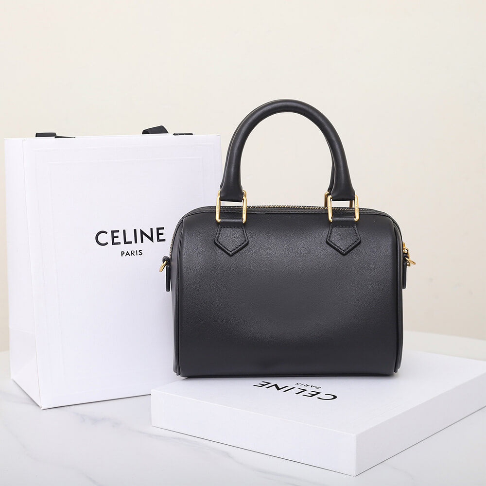 CELINE SMALL BOSTON IN Smooth Calfskin - Top Club