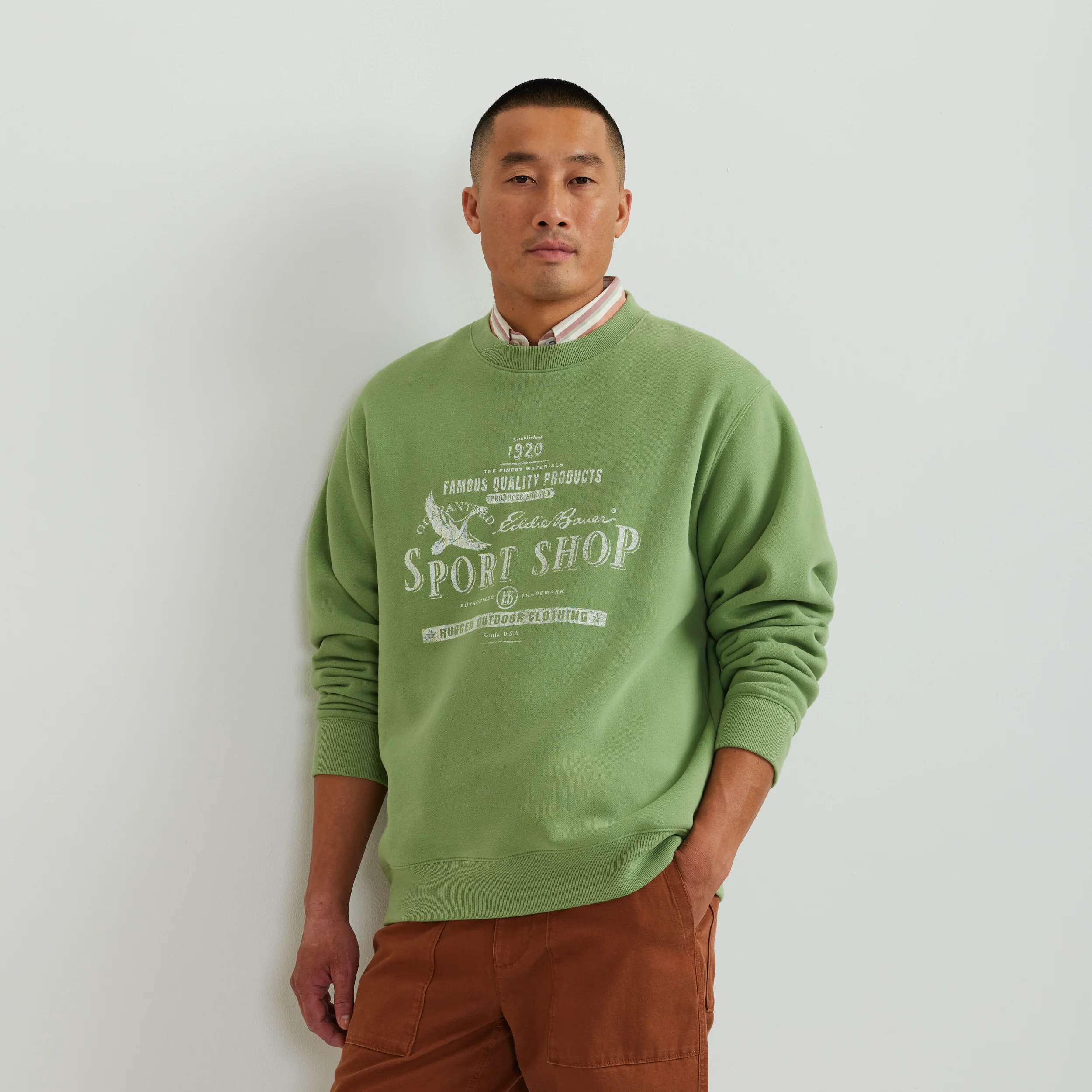 Men's Vintage Soft Sport Shop Crew - MoB Apparel