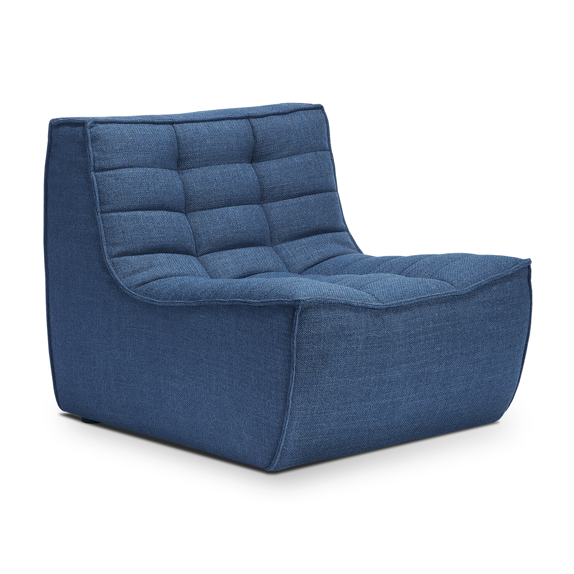 Modulaire bank N701 - blue - 1 seat