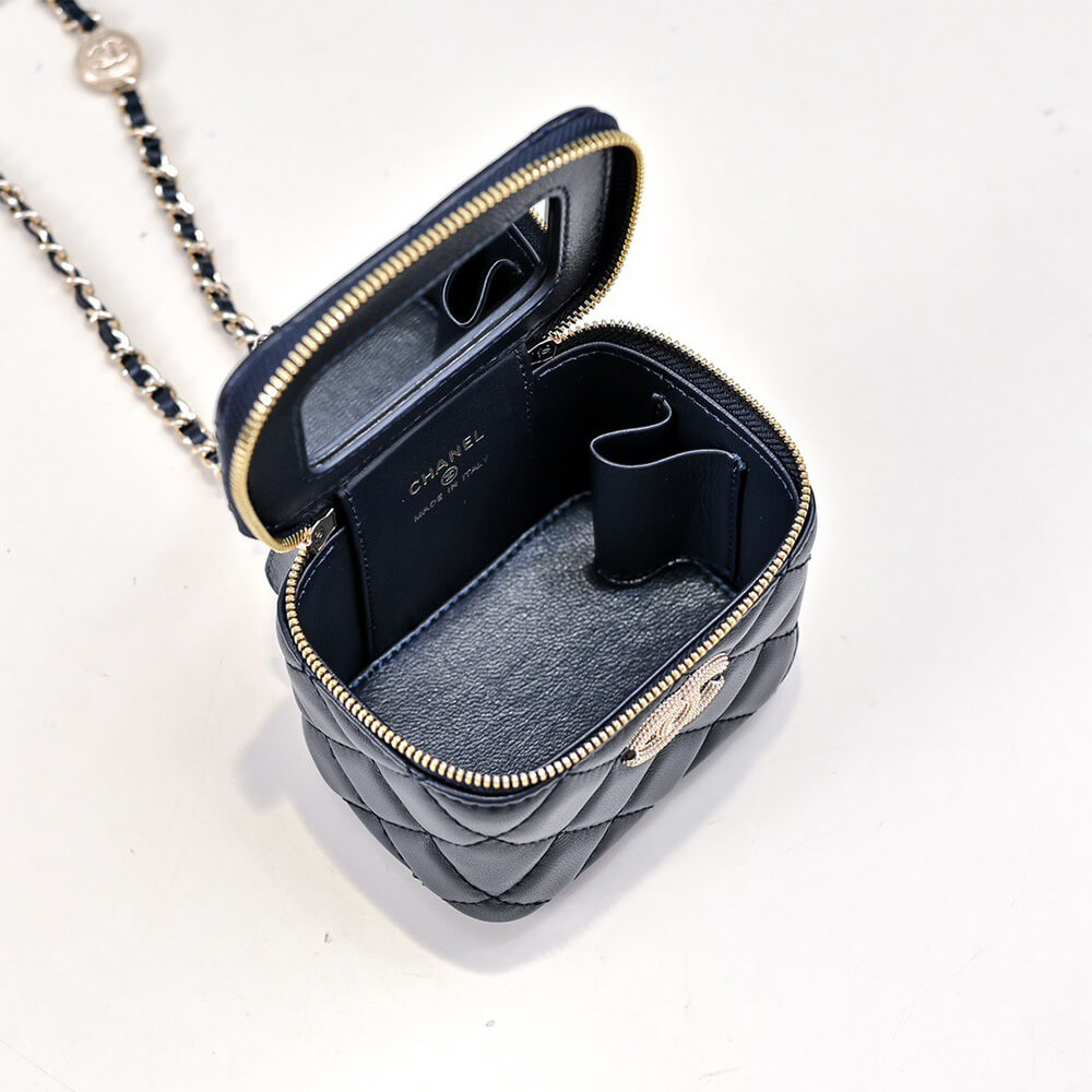 CHANEL Small Vanity with Chain(HIGH-END GRADE) - Top Club
