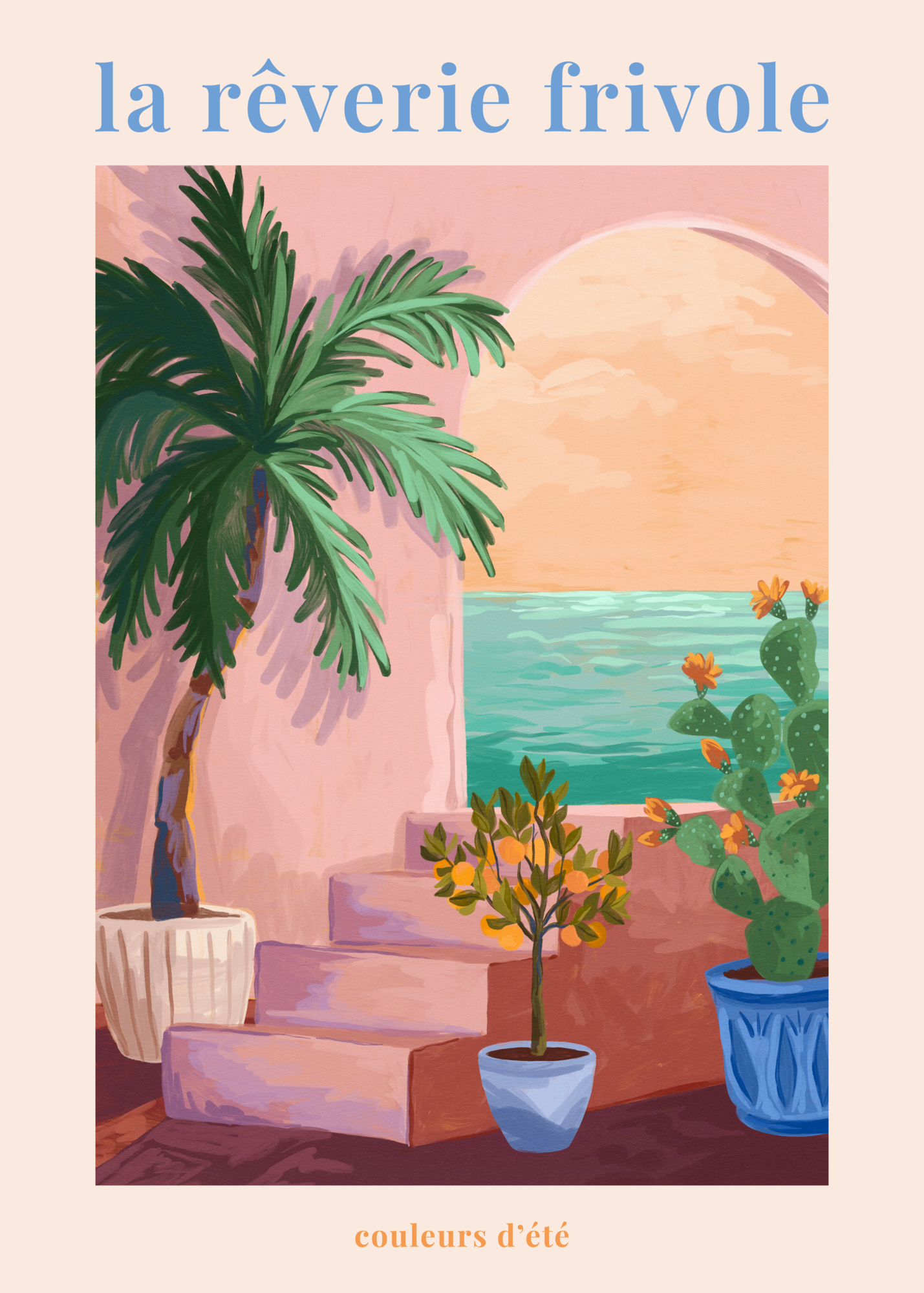 Poster La Reverie Frivole 50x70