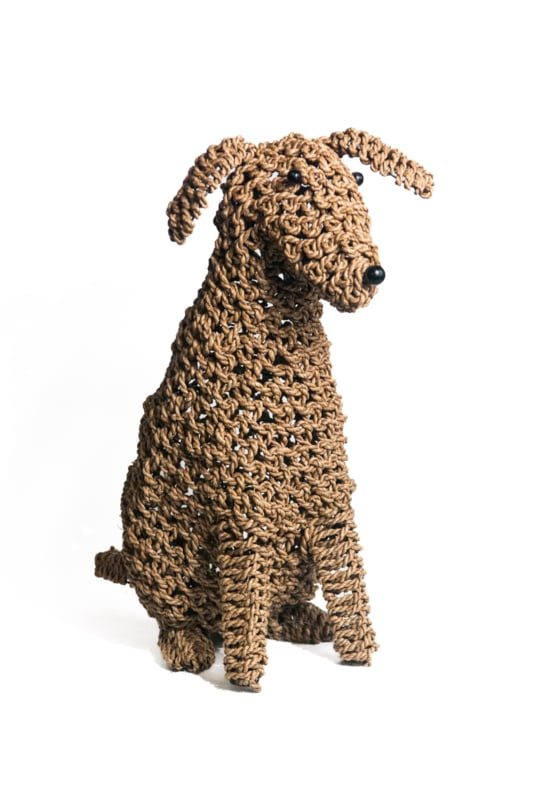 Seagrass hondje XL - zittend