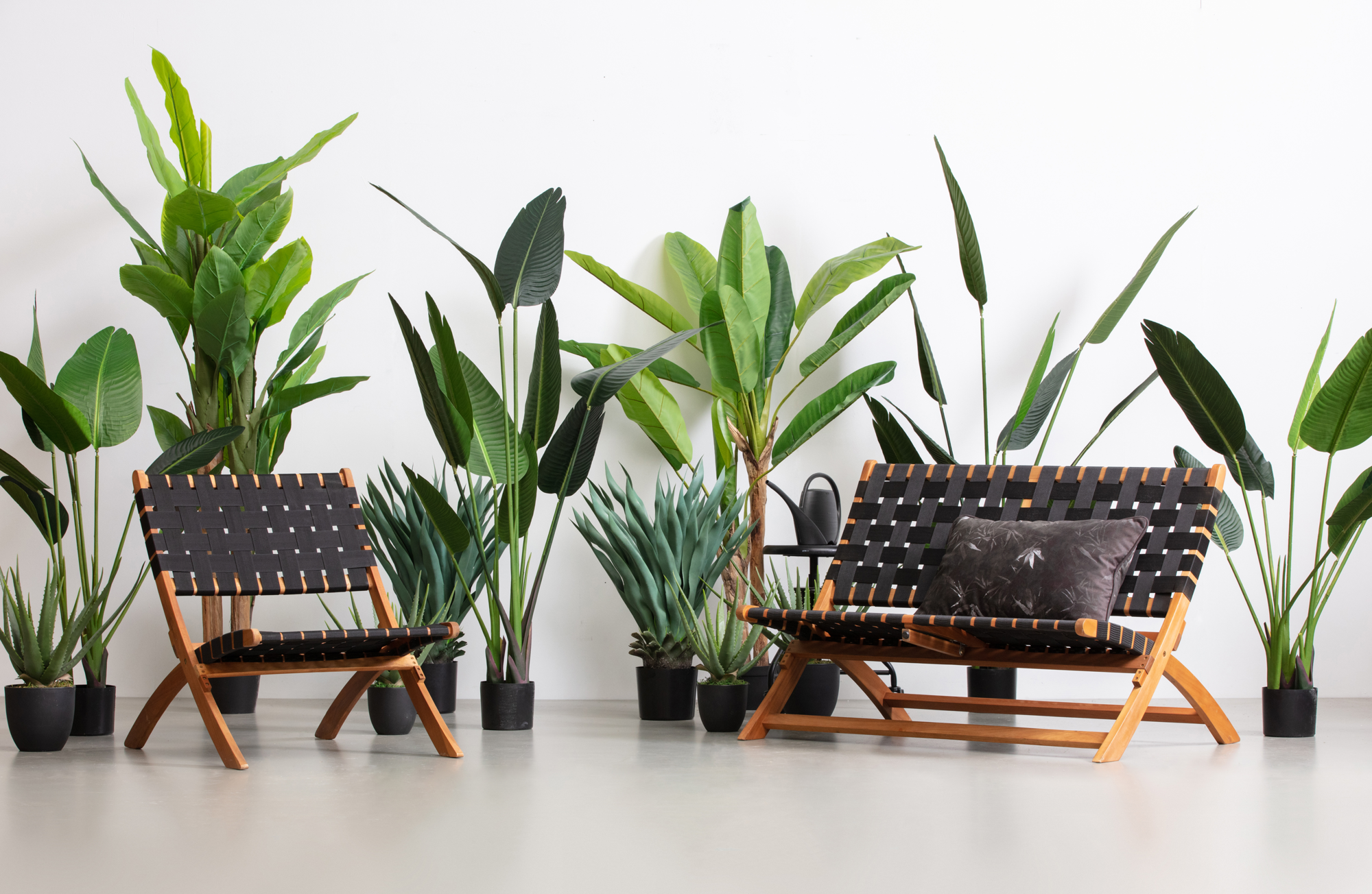 Kunstplant Strelitzia Groen 164CM