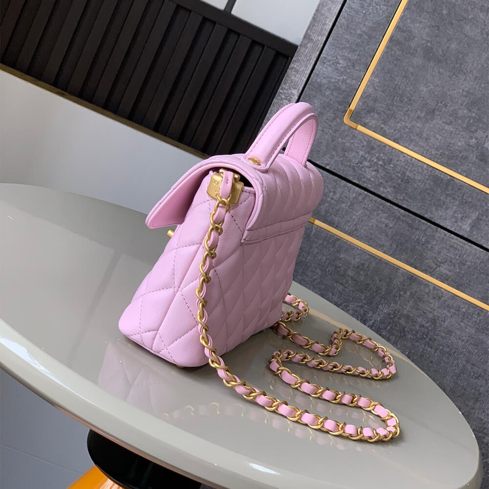 CHANEL Small Flap Bag with Top Handle(HIGH-END GRADE) - Top Club