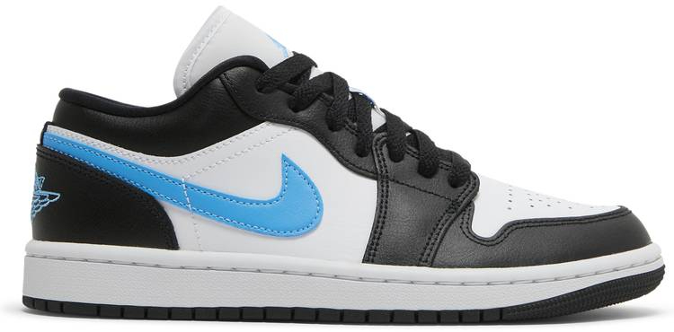 Wmns Air Jordan 1 Low  Black University Blue  DC0774-041 - Sneaker Replica Workshop