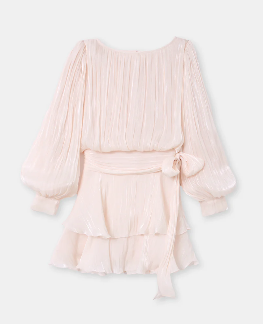 Pimkie Robe en tissu brillant avec effet drapé