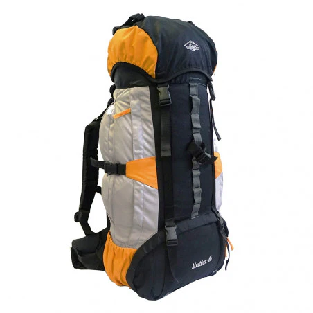 MULTITRAVEL 60 + 20 travel backpack with daypack - black