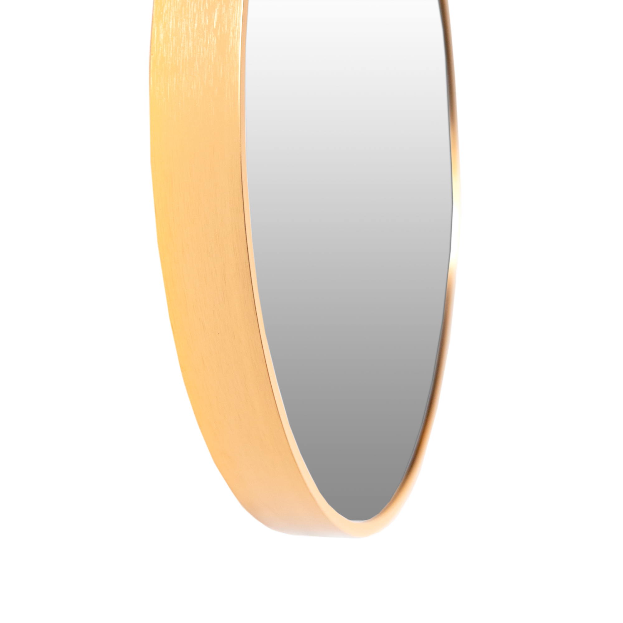 Spiegel rond 60 - goud