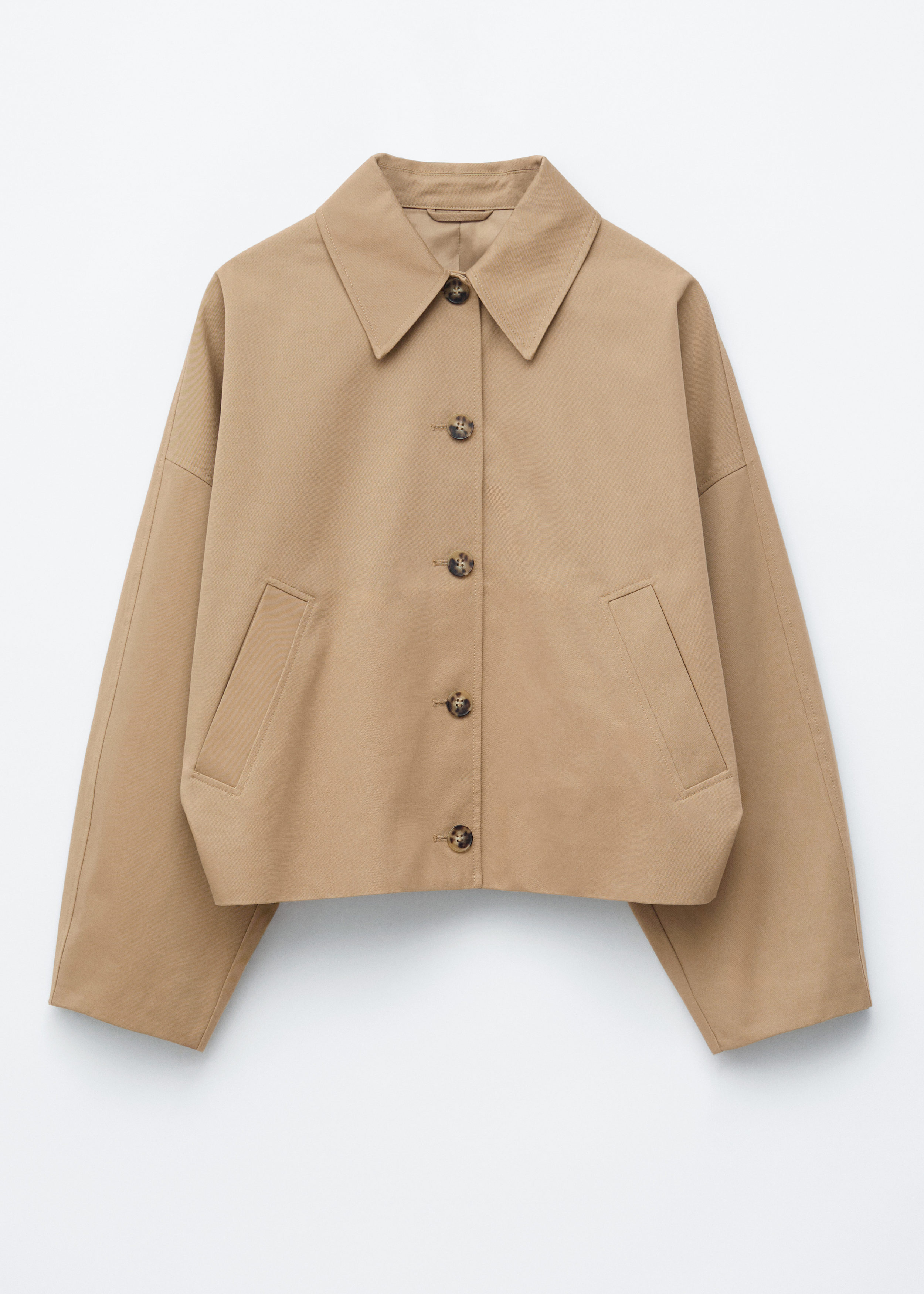 & Other Stories BOXY COTTON JACKET