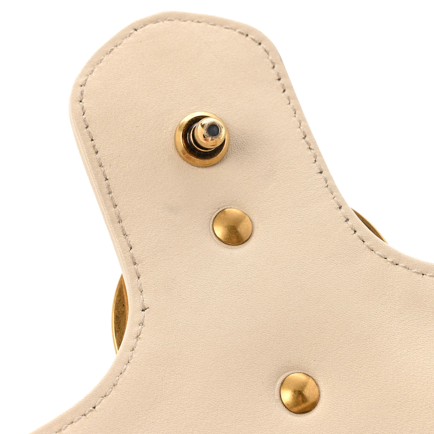 Calfskin Matelasse Small GG Marmont Shoulder Bag White - Top Club