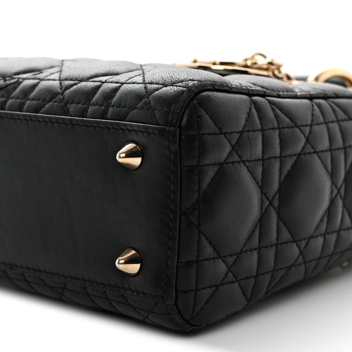 Lambskin Cannage Small My ABCDior Lady Dior Black - Top Club