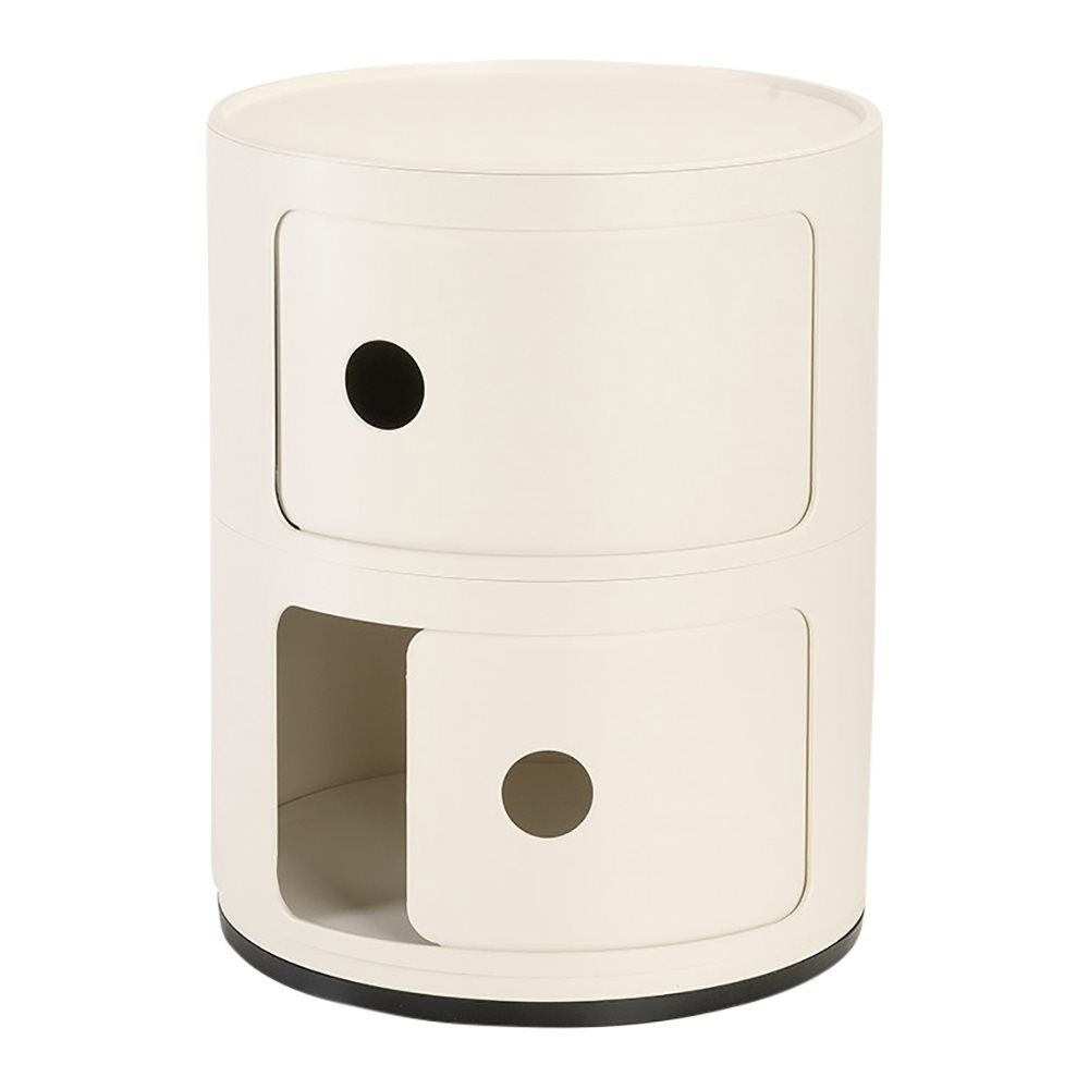 Nachtkastje Componibili Recycle 2 white