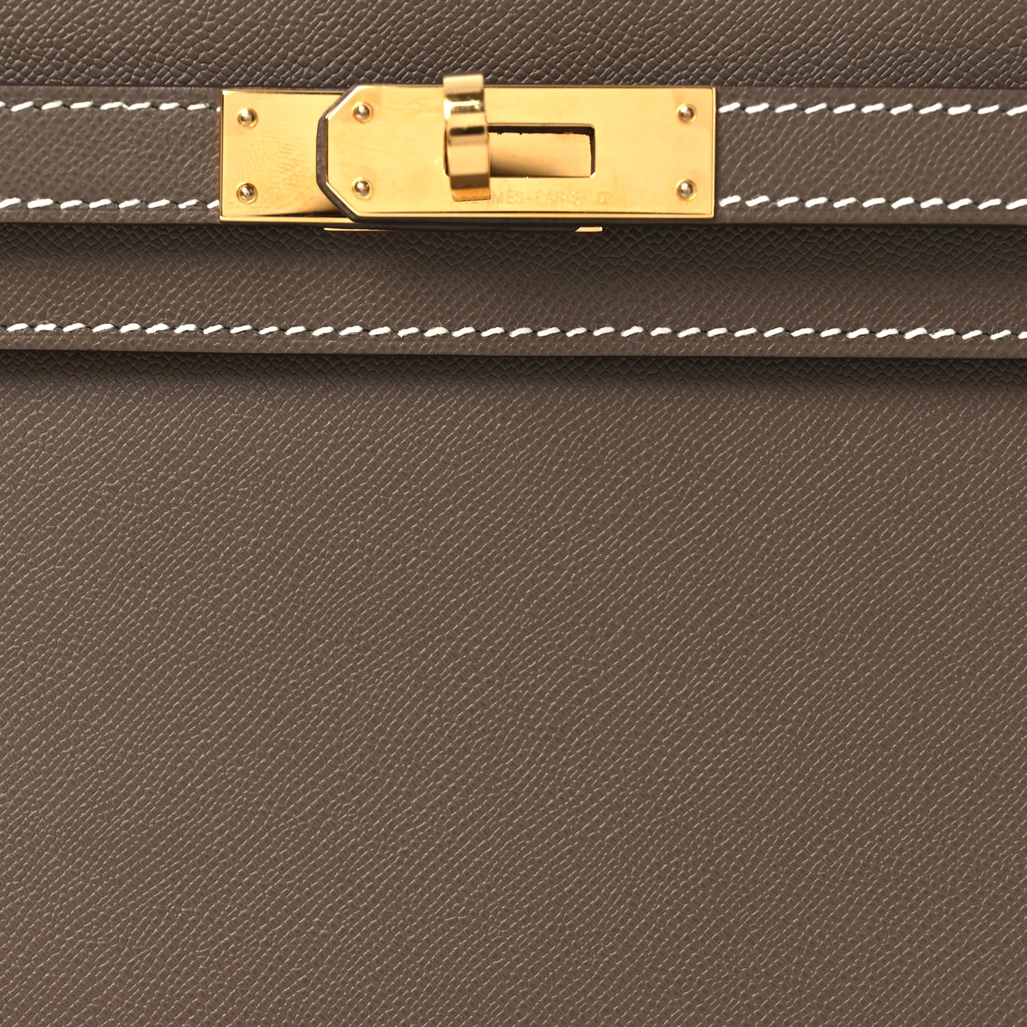 Madame Calfskin Kelly Elan Etoupe - Top Club