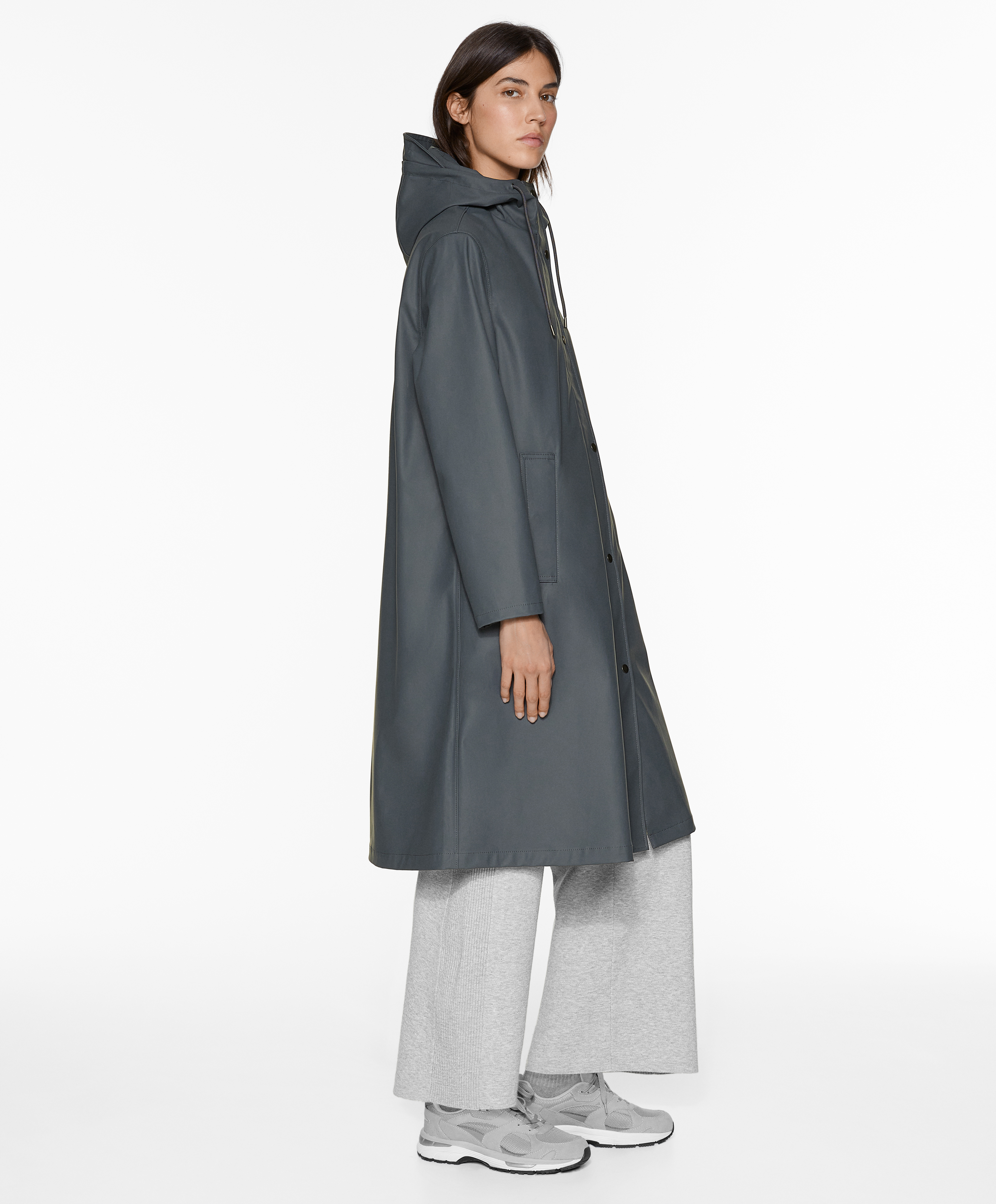 OYSHO Long 3k water-resistant jacket
