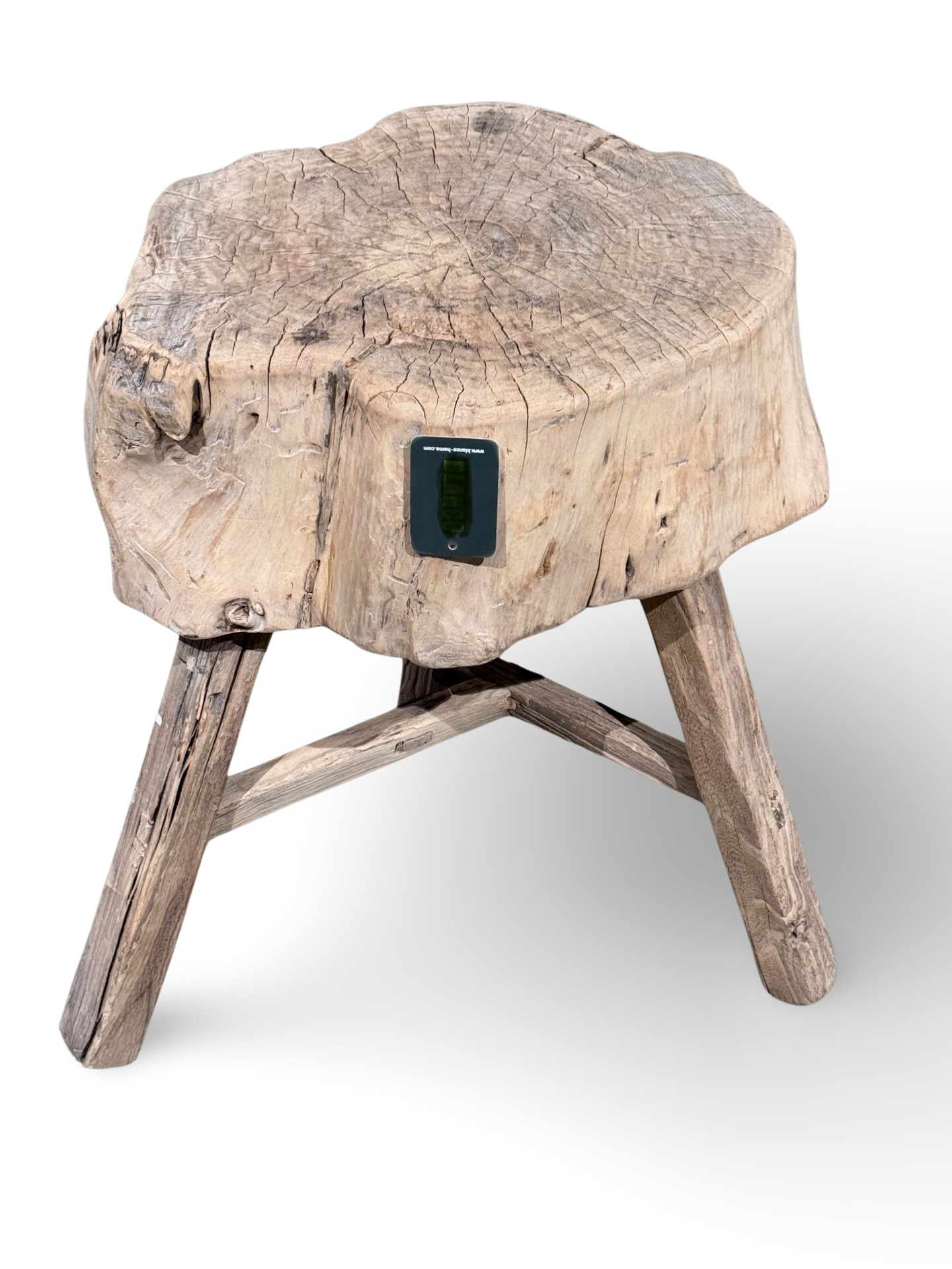 Bijzettafel naturel uniek