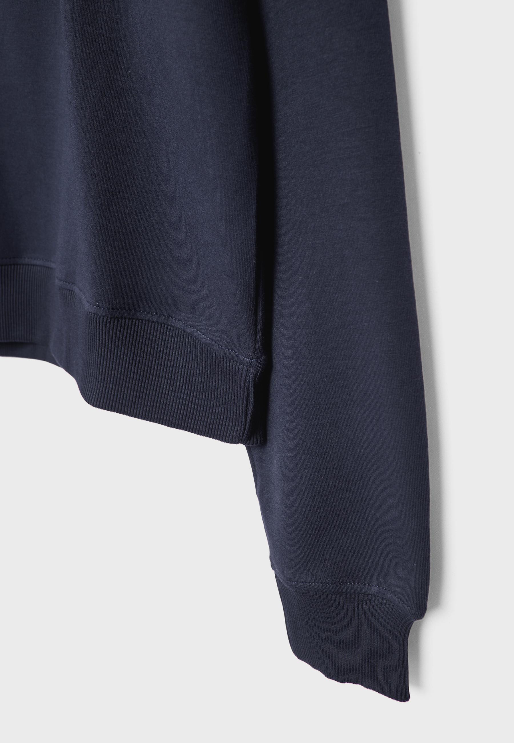 HIGH-NECK SWEATSHIRT WITH ZIP