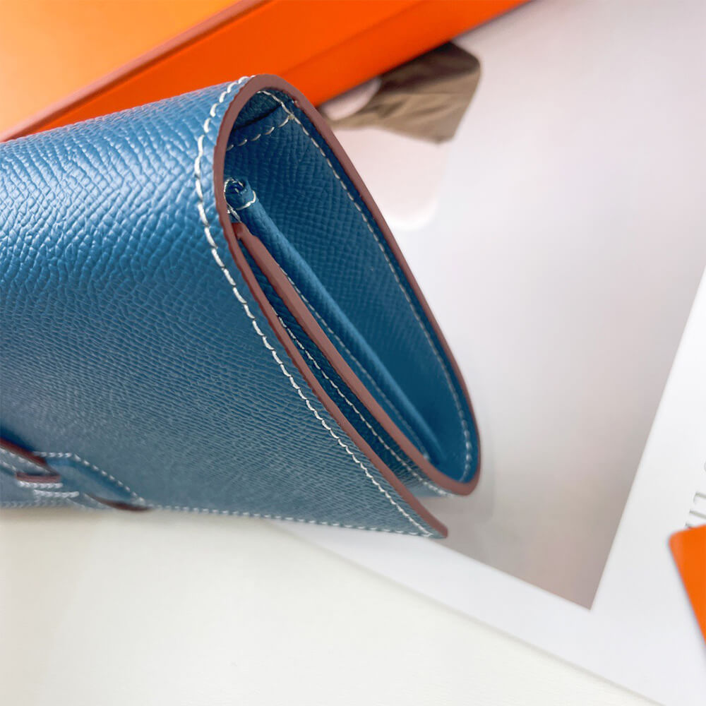 HERMES New H Passant Toutenmain wallet(HIGH-END GRADE) - Top Club