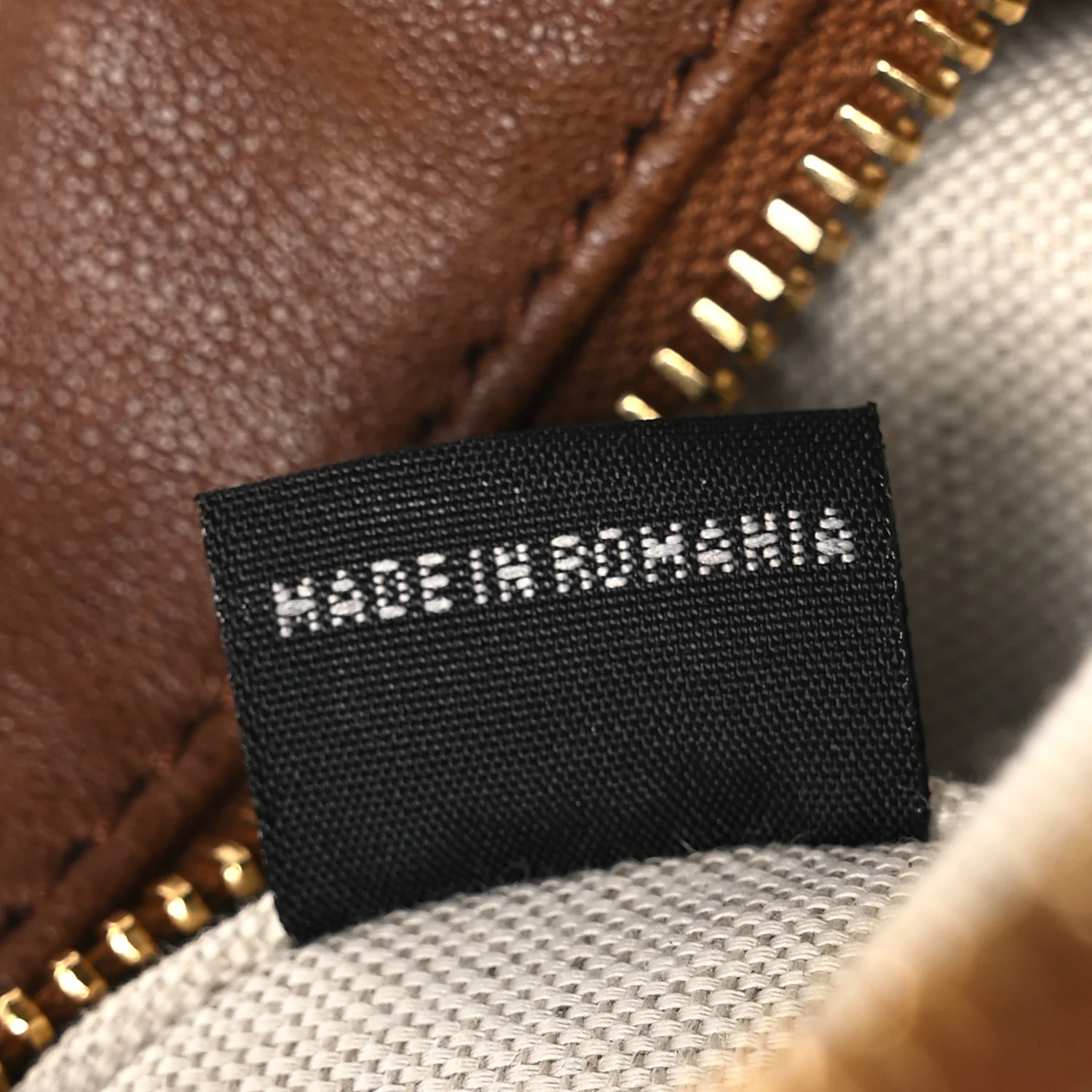 Nappa Aviator Mini Pouch Rovere - Top Club