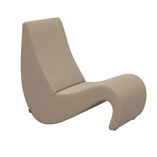 Fauteuil Amoebe Tonus ivory