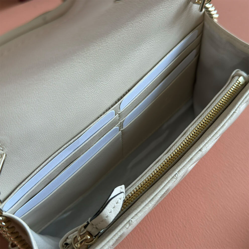 GG Marmont wallet on chain - Top Club