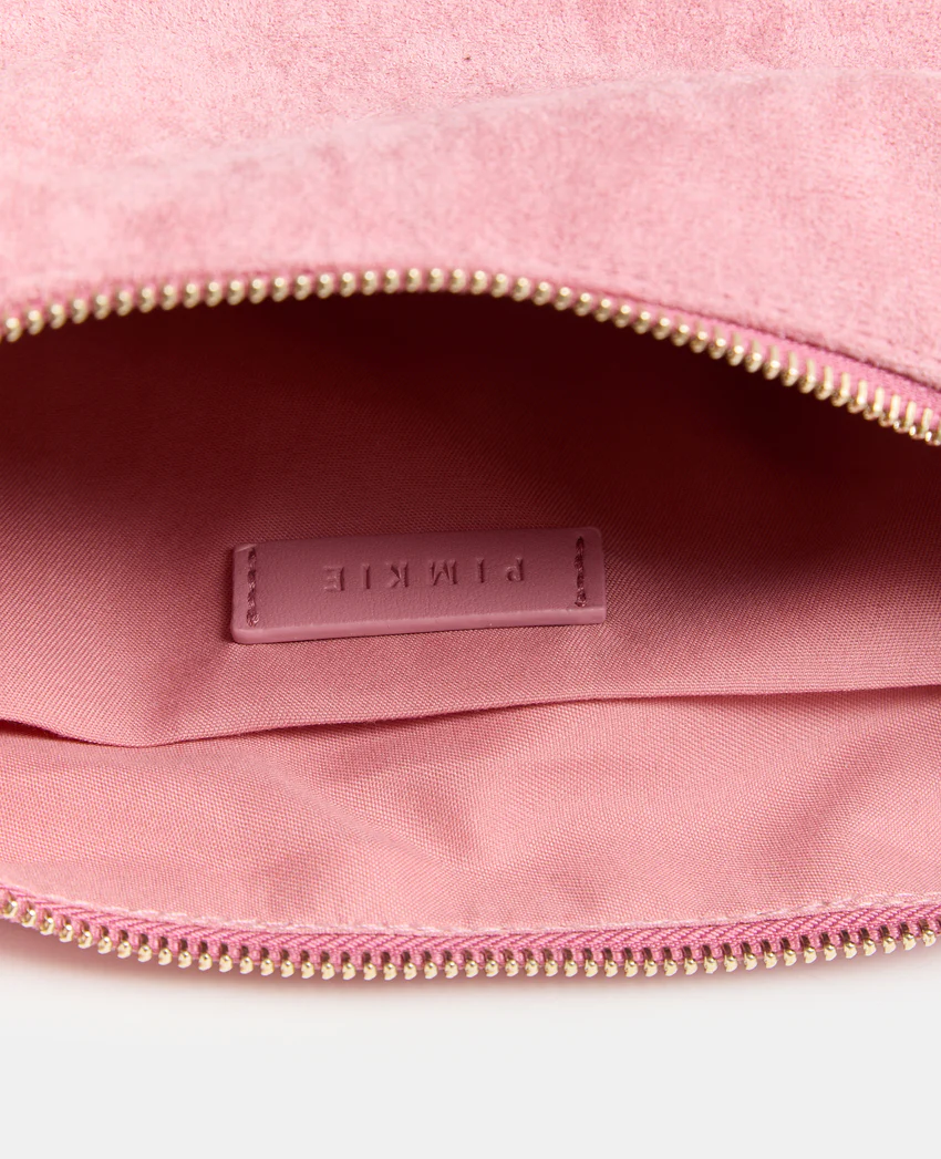 Pimkie Sac baguette en suédine porté épaule