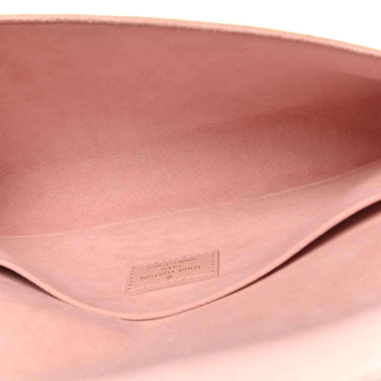 Damier Azur Pochette Felicie Chain Wallet Rose Ballerine - Top Club