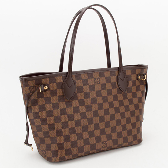 L N51109 Neverfull PM Shoulder Bag Damier Ebene Canvas - Top Club