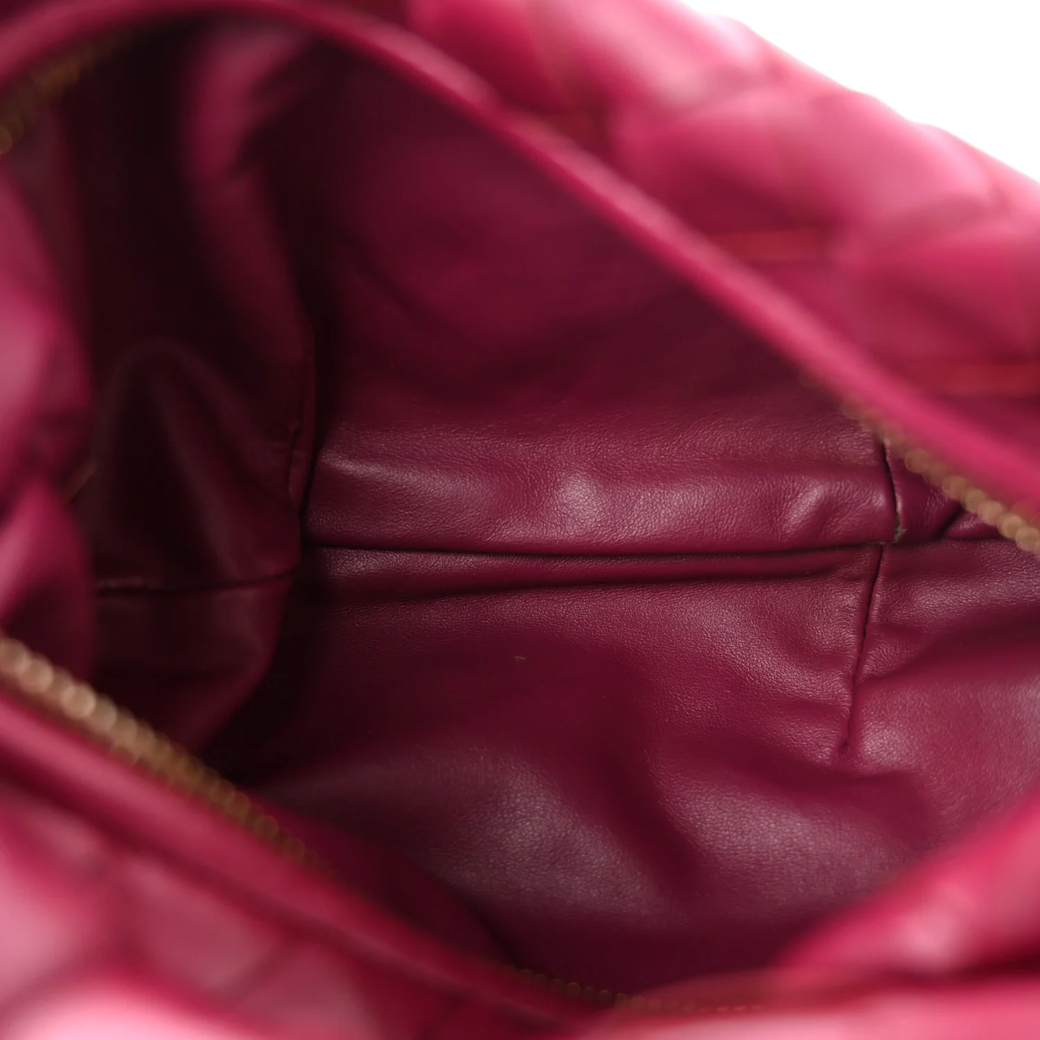 Nappa Intrecciato Mini Jodie Cinnabar - Top Club
