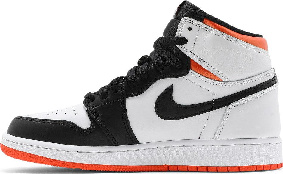Air Jordan 1 Retro High OG GS  Electro Orange  575441-180 - Sneaker Replica Workshop