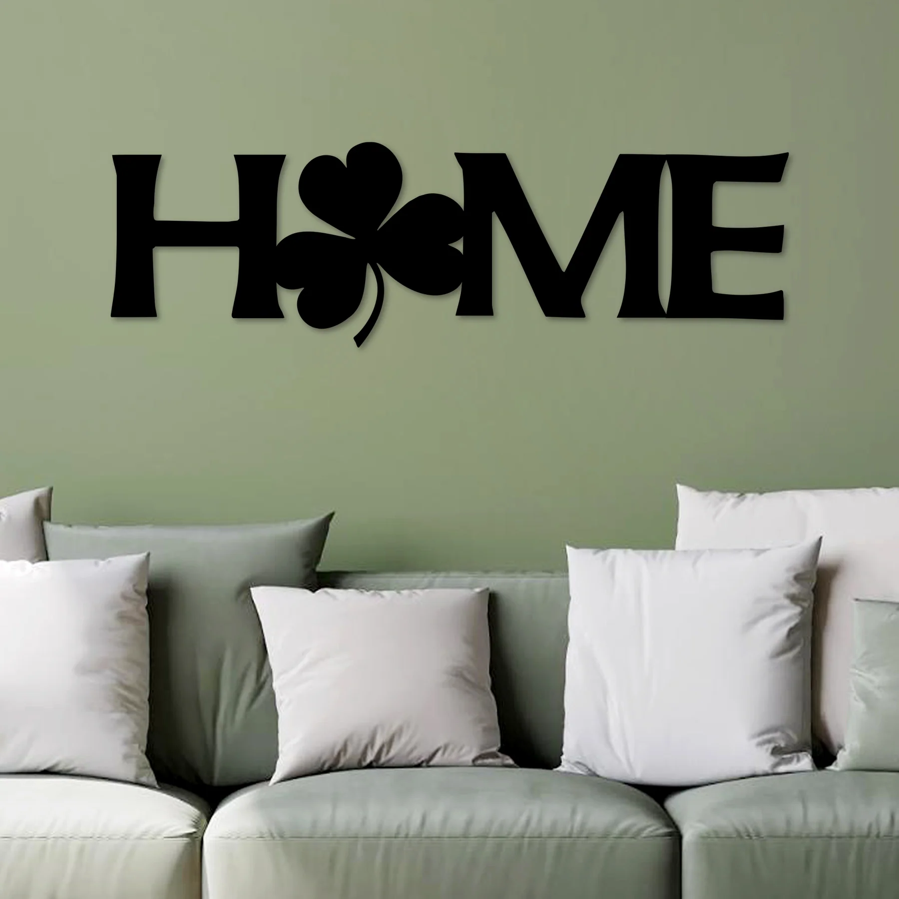 Shamrock Home Metal Wall Art - Alvarez Pro Painting LLC