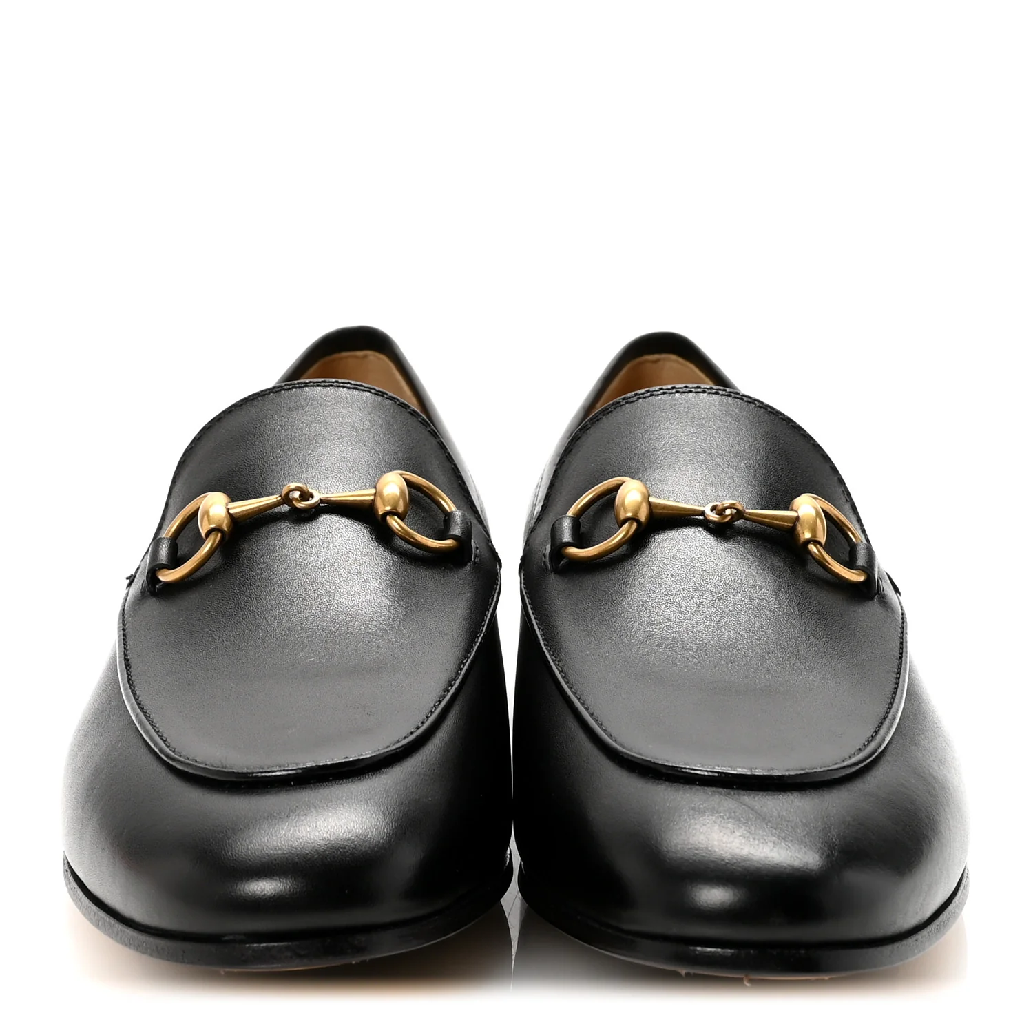 Calfskin Womens Jordaan Loafers 36.5 Black - Top Club