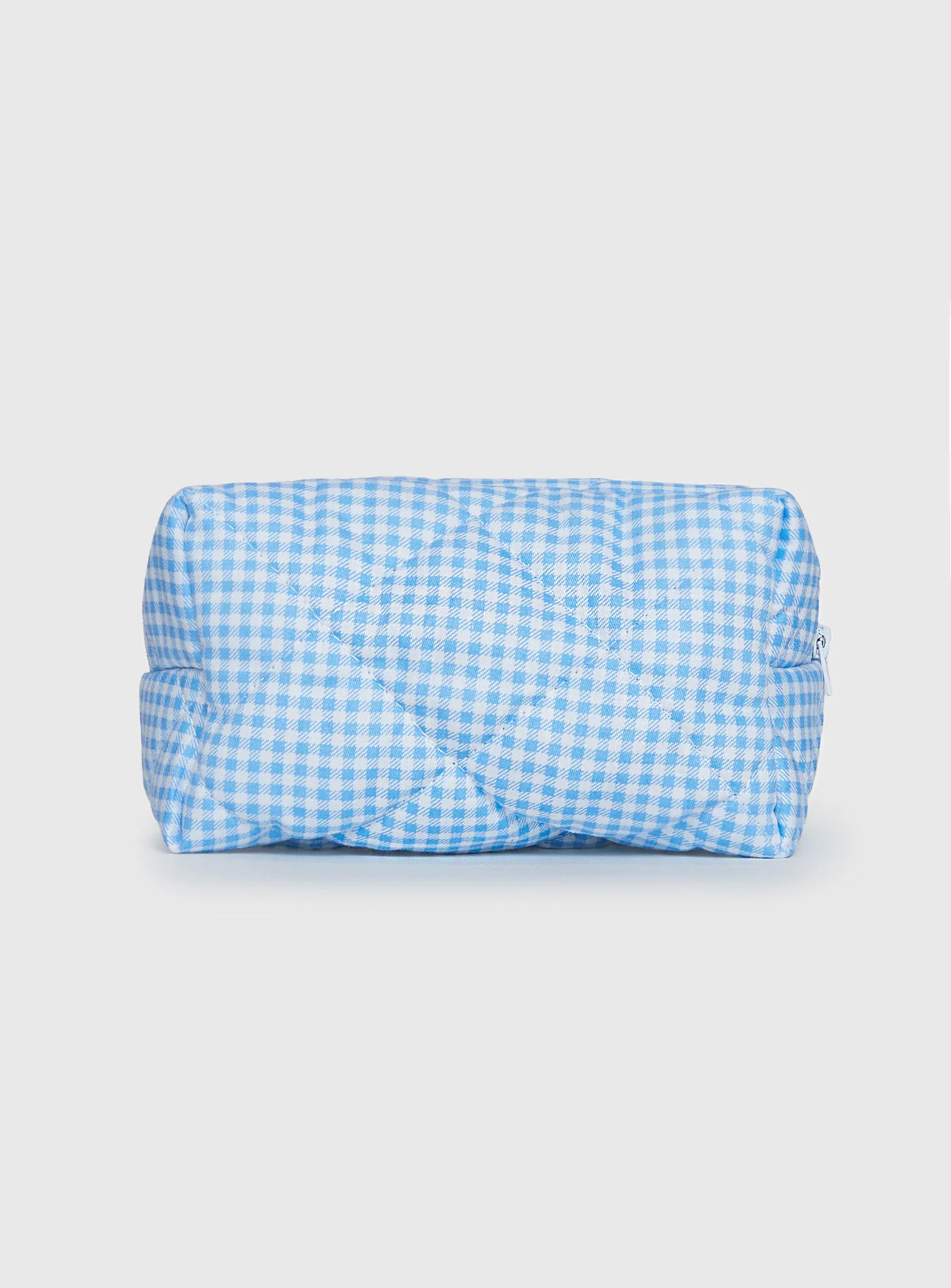 My Everything Pouch Blue Gingham