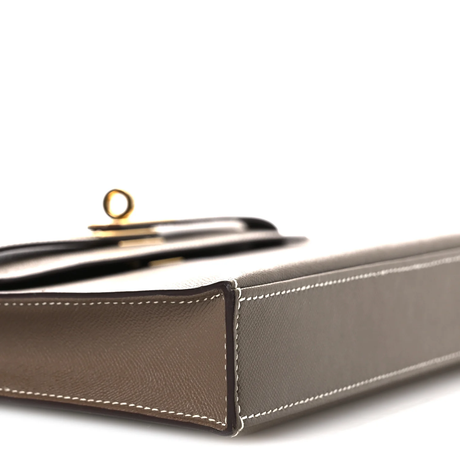Madame Calfskin Kelly Elan Etoupe - Top Club