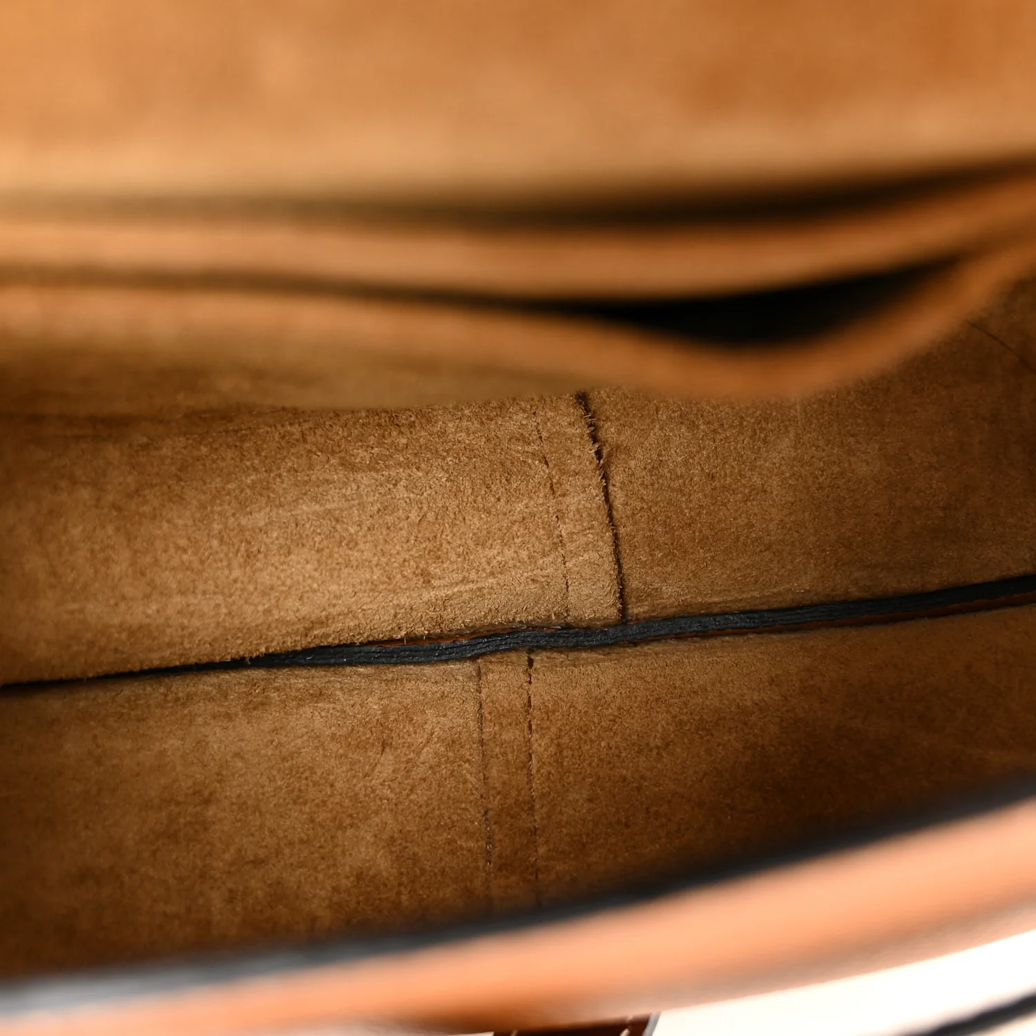 Grained Calfskin Mini Gate Crossbody Bag Caramel Pecan - Top Club
