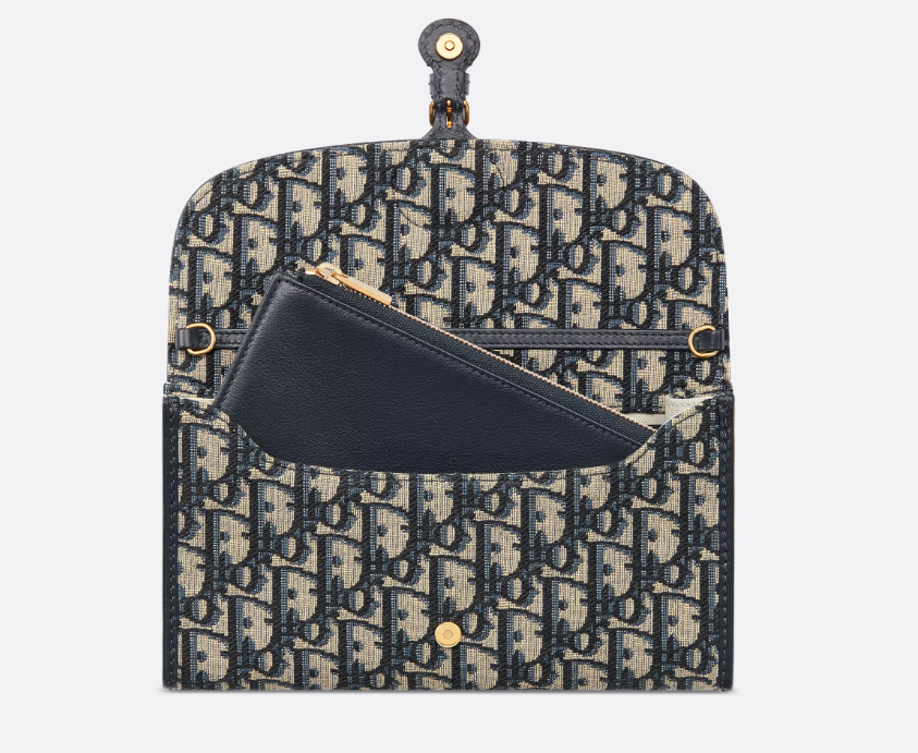 D BOBBY EAST-WEST POUCH WITH CHAIN - Top Club
