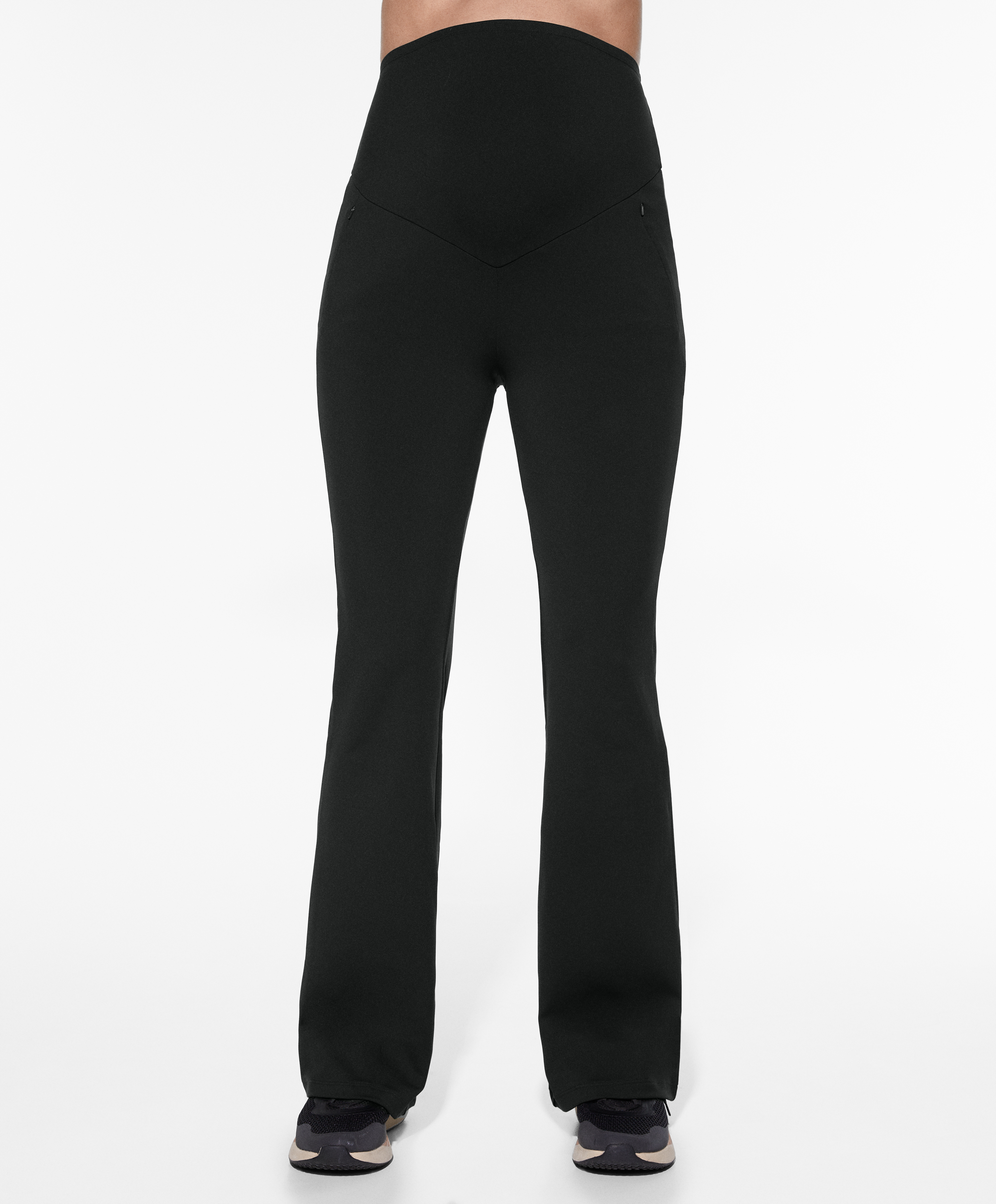OYSHO Warm maternity flare trousers