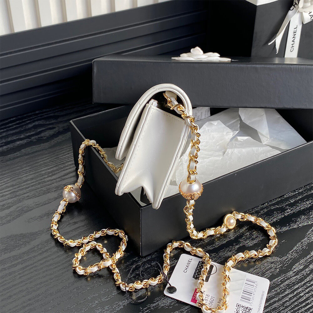 CHANEL Flap Phone Holder with Chain(HIGH-END GRADE) - Top Club