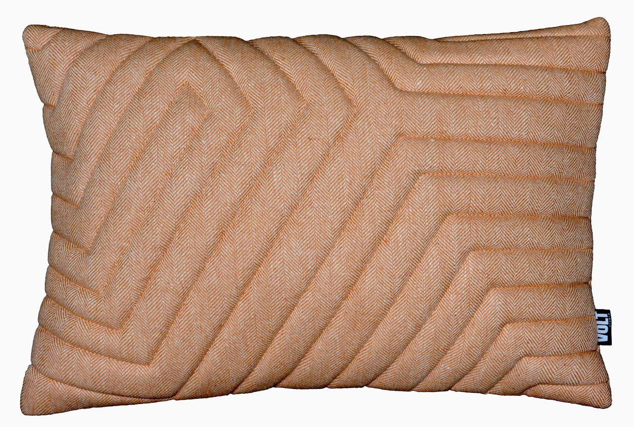 CUSHION NEW MAZE HERRING ORANGE
