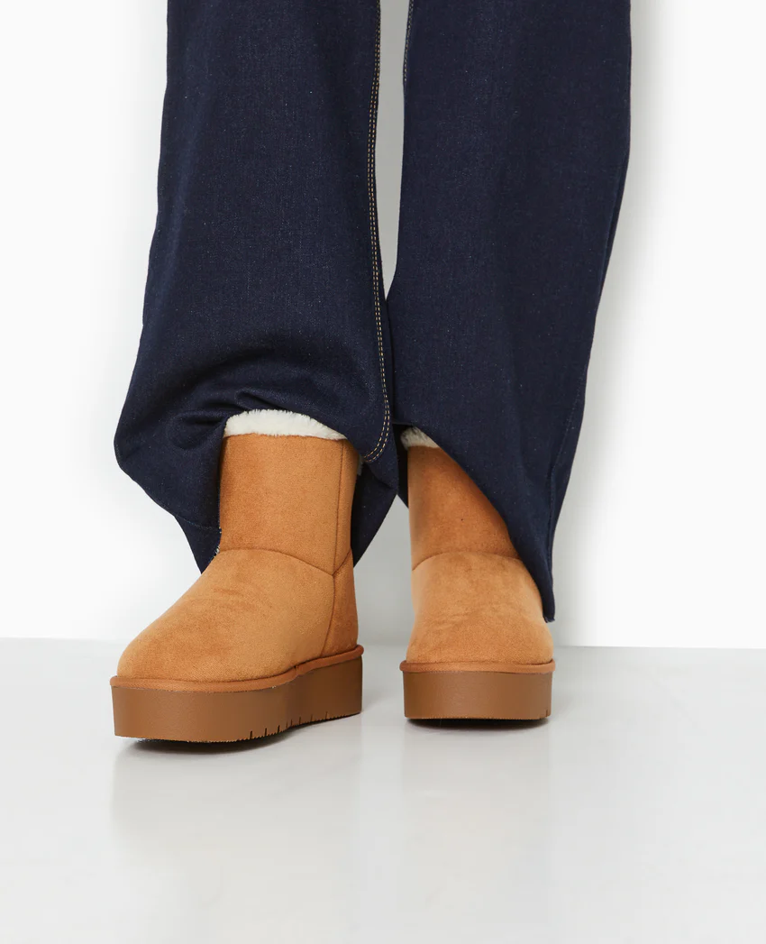 Pimkie Boots fourrées en suédine
