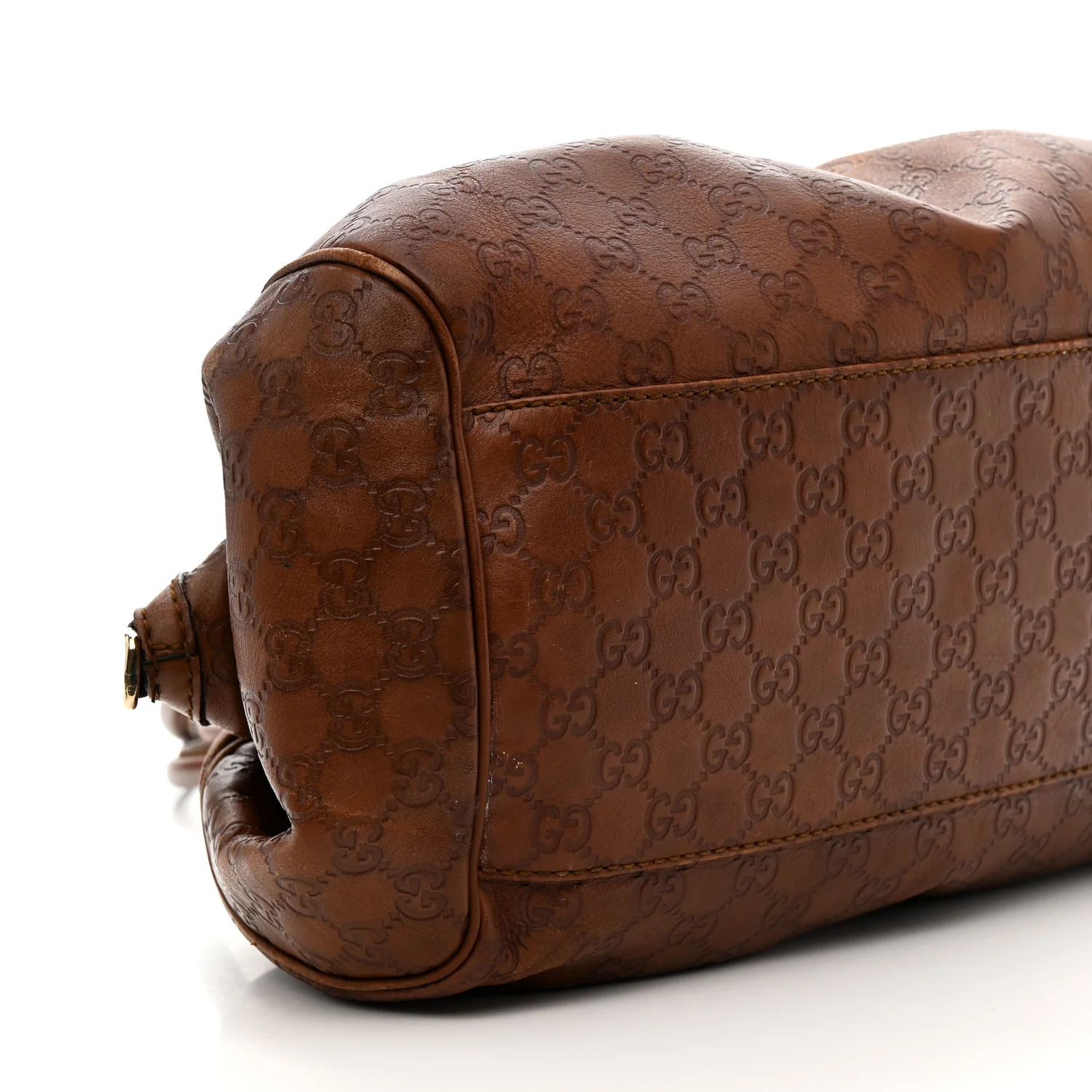 Guccissima Medium Sukey Tote Brown - Top Club