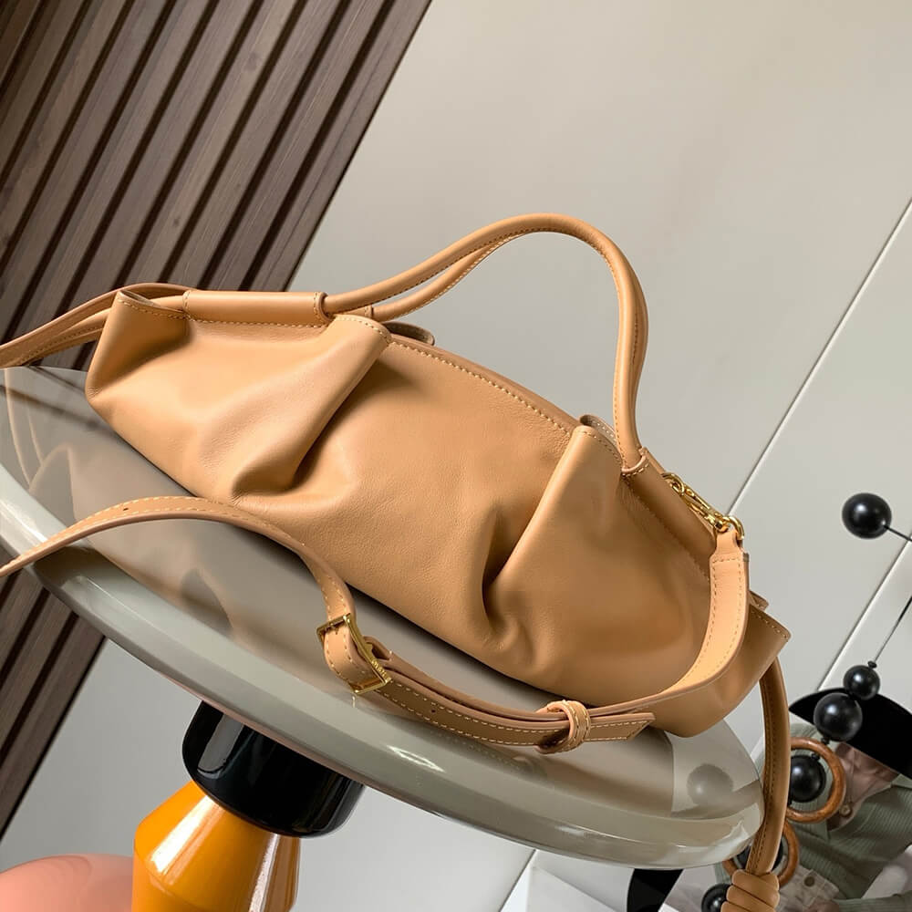 Loewe Small Paseo bag in shiny nappa calfskin(high-end grade) - Top Club