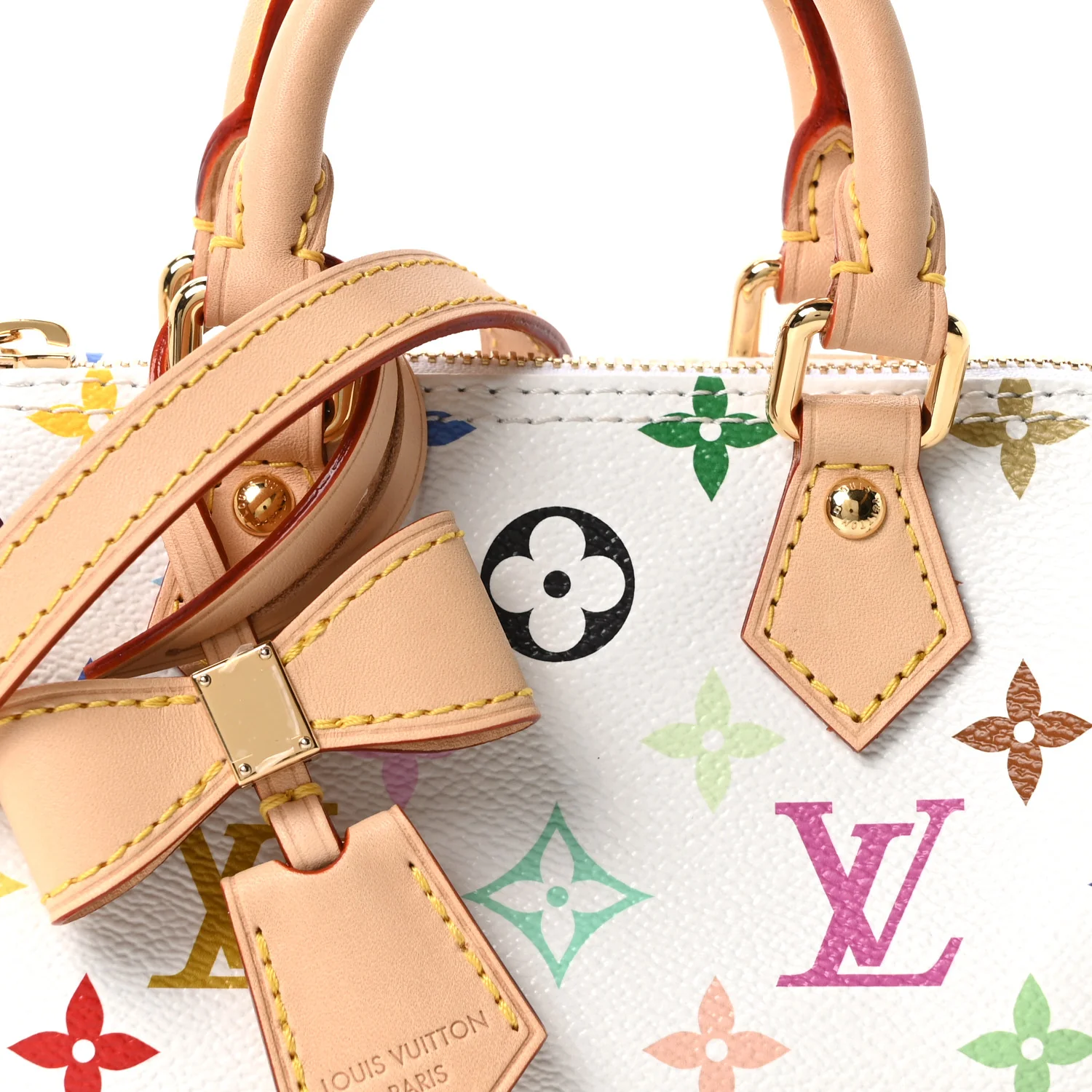 LV X TM Monogram Multicolor Nano Speedy White - Top Club