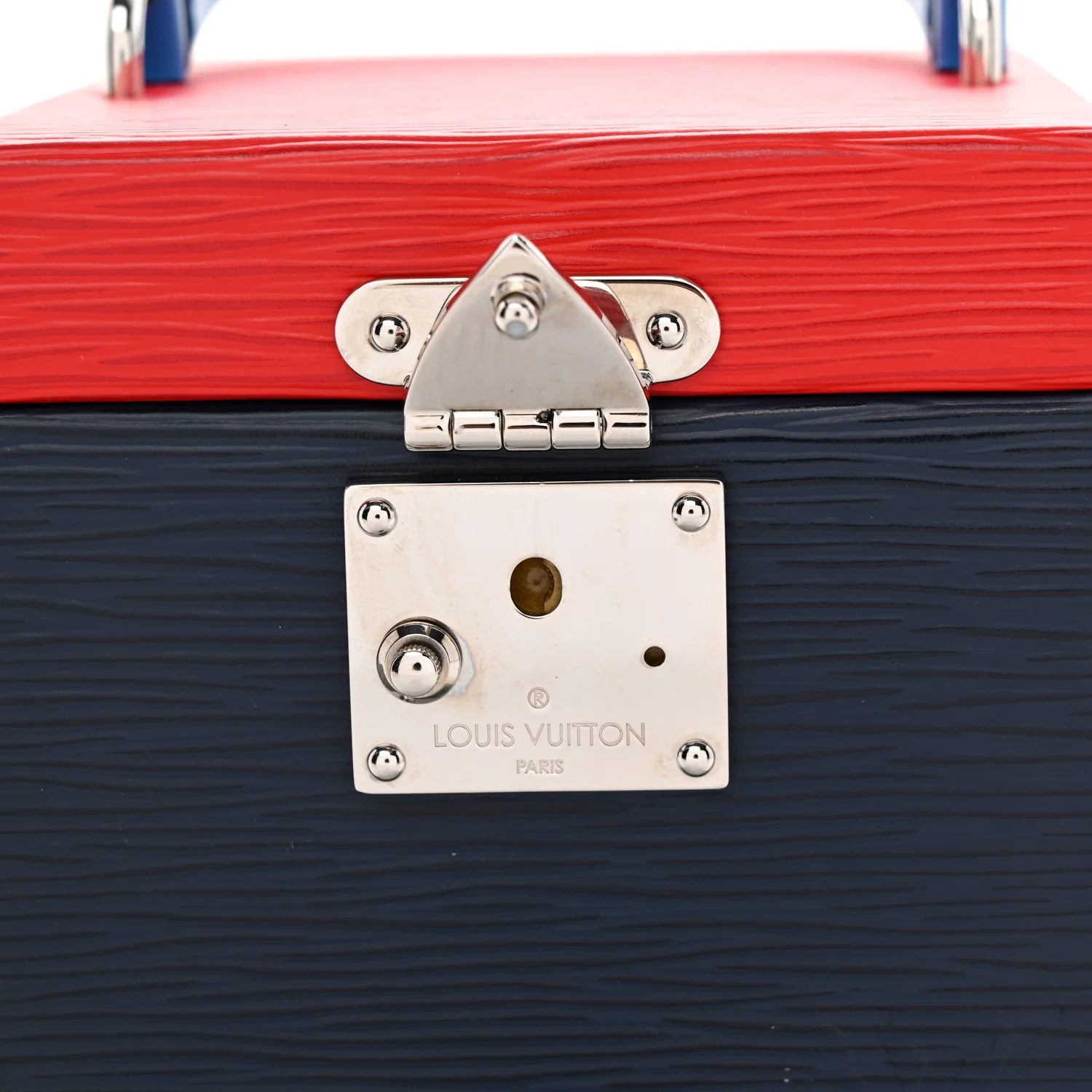 Epi Bleecker Box Indigo Coquelicot - Top Club