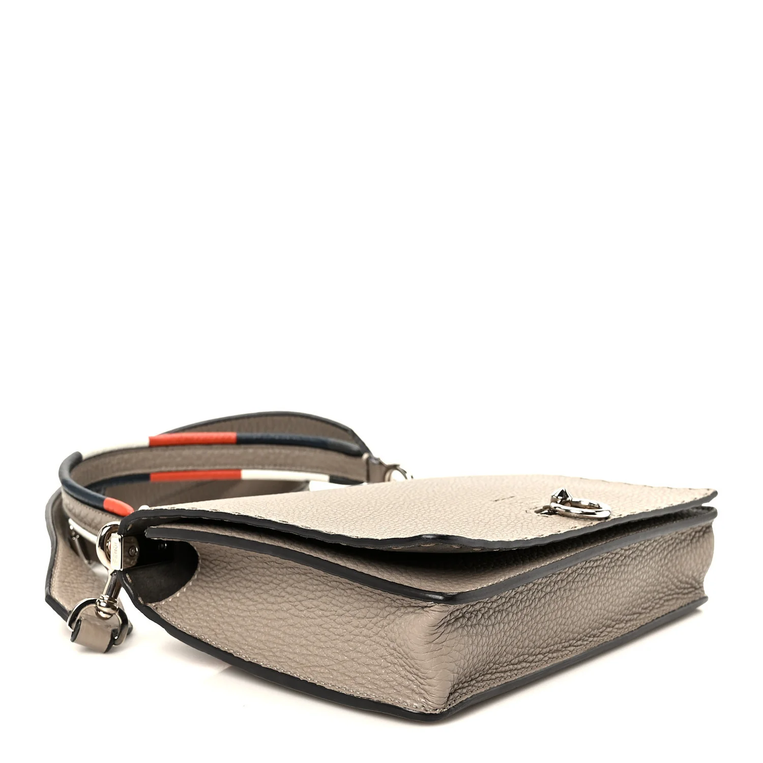 Cuoio Romano Selleria Piping Messenger Bag Corda Multicolor - Top Club