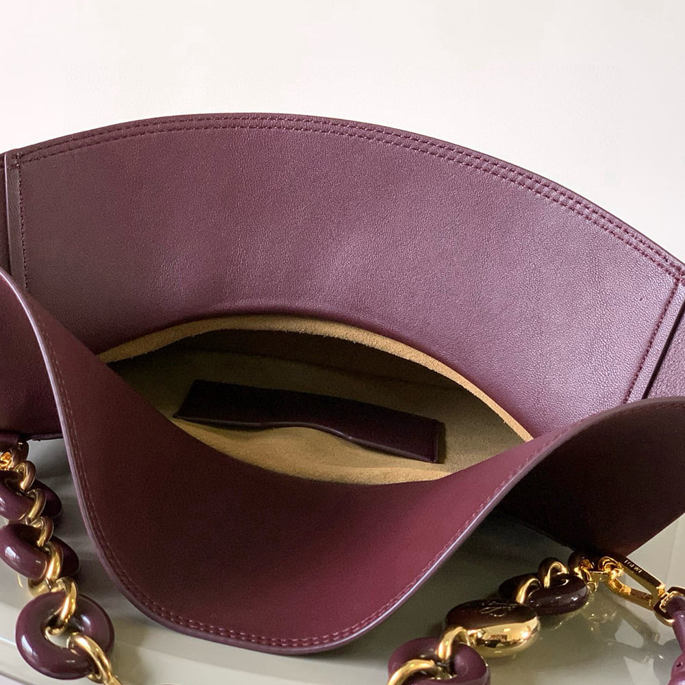 Loewe Medium Ola bag in smooth calfskin(HIGH-END GRADE) - Top Club