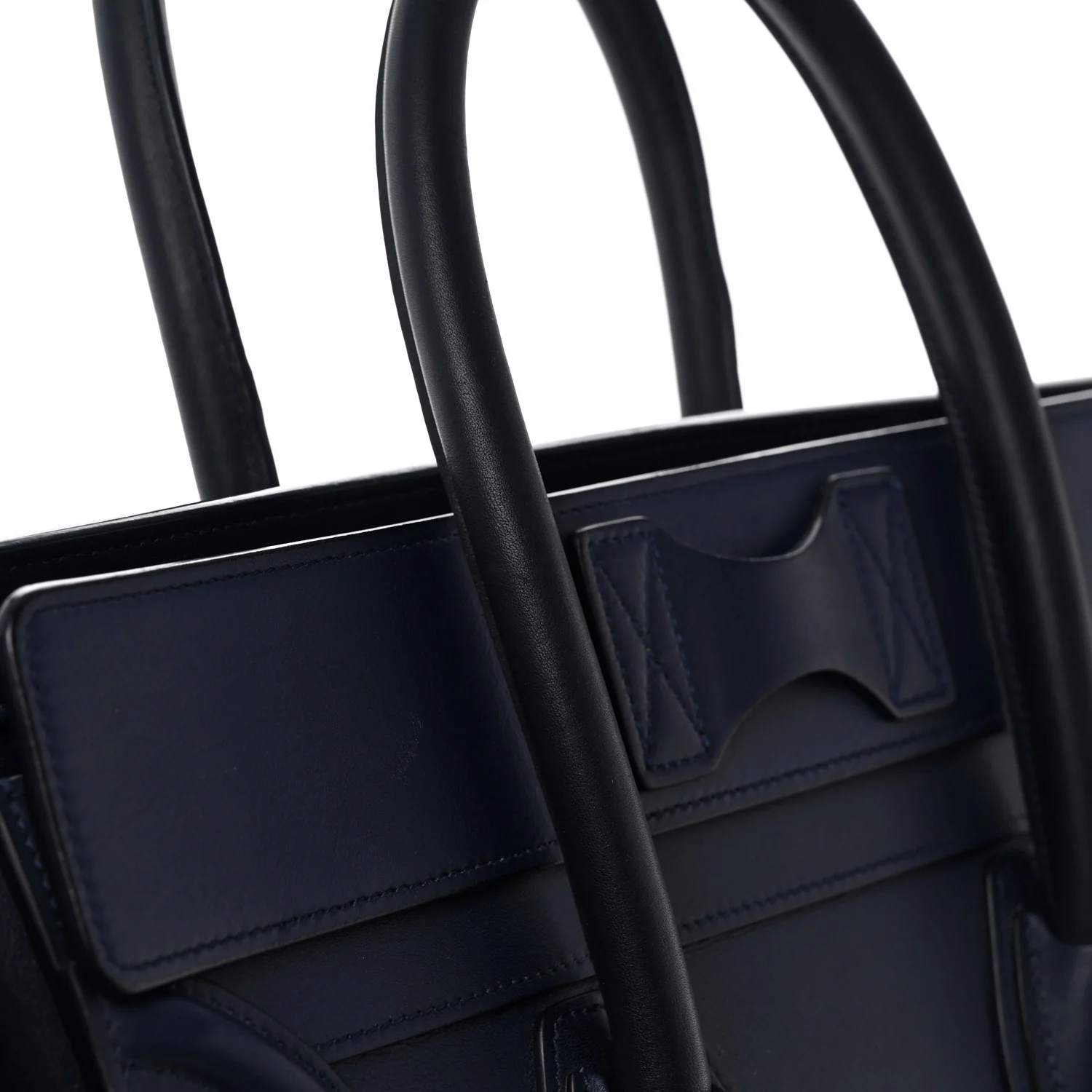 Smooth Calfskin Mini Luggage Ink - Top Club