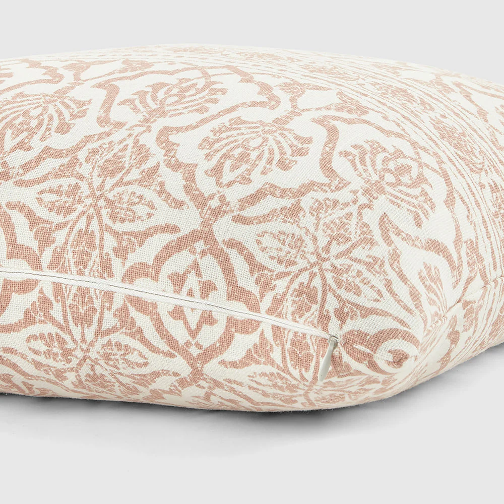 Antique Floral Décor Throw Pillow (Sale)
