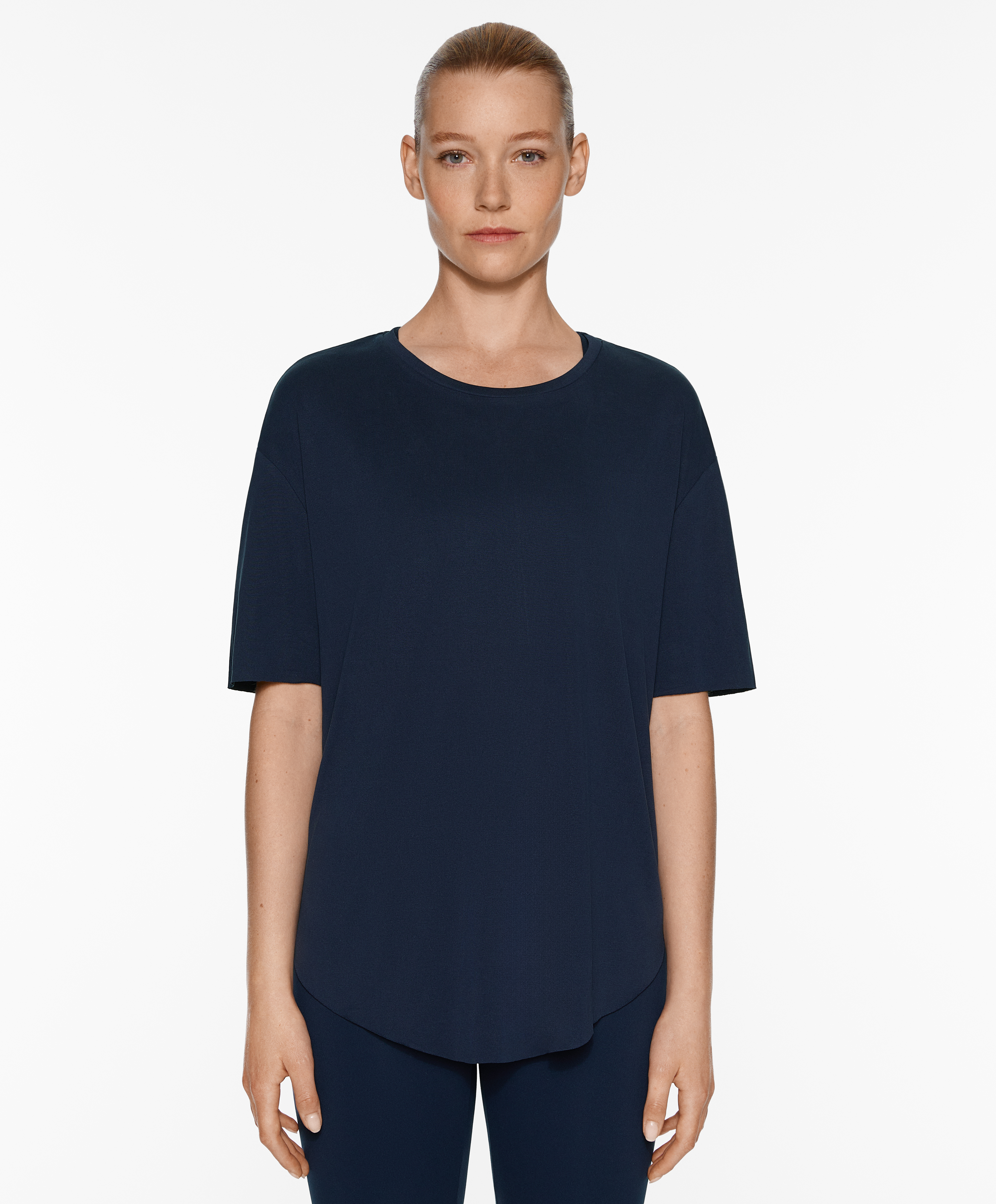 OYSHO Modal blend short-sleeved T-shirt