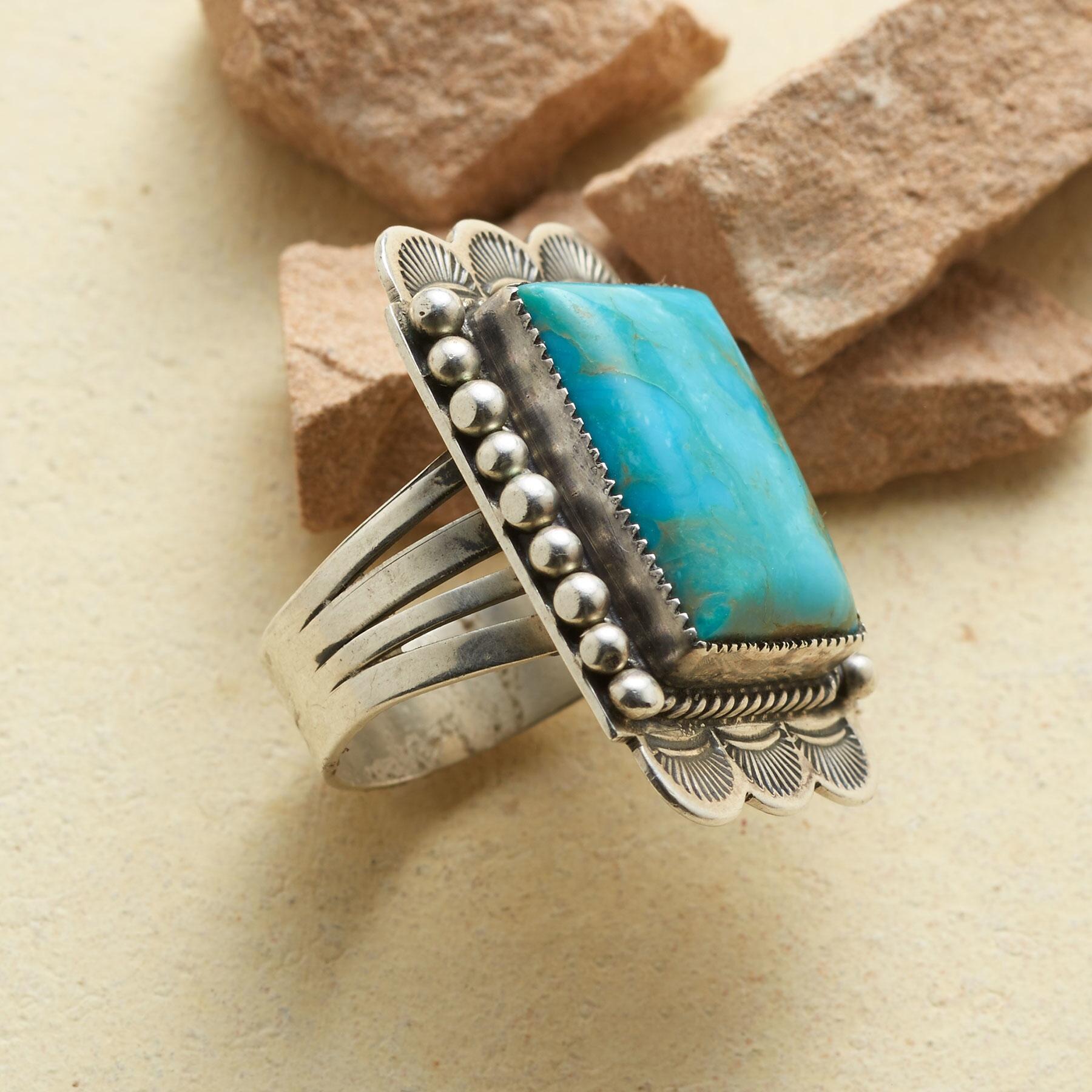 Treasured Turquoise Ring - Sundance Living